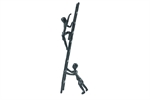 77417-24 Metalfigur ladder stige fra Speedtsberg - Tinashjem